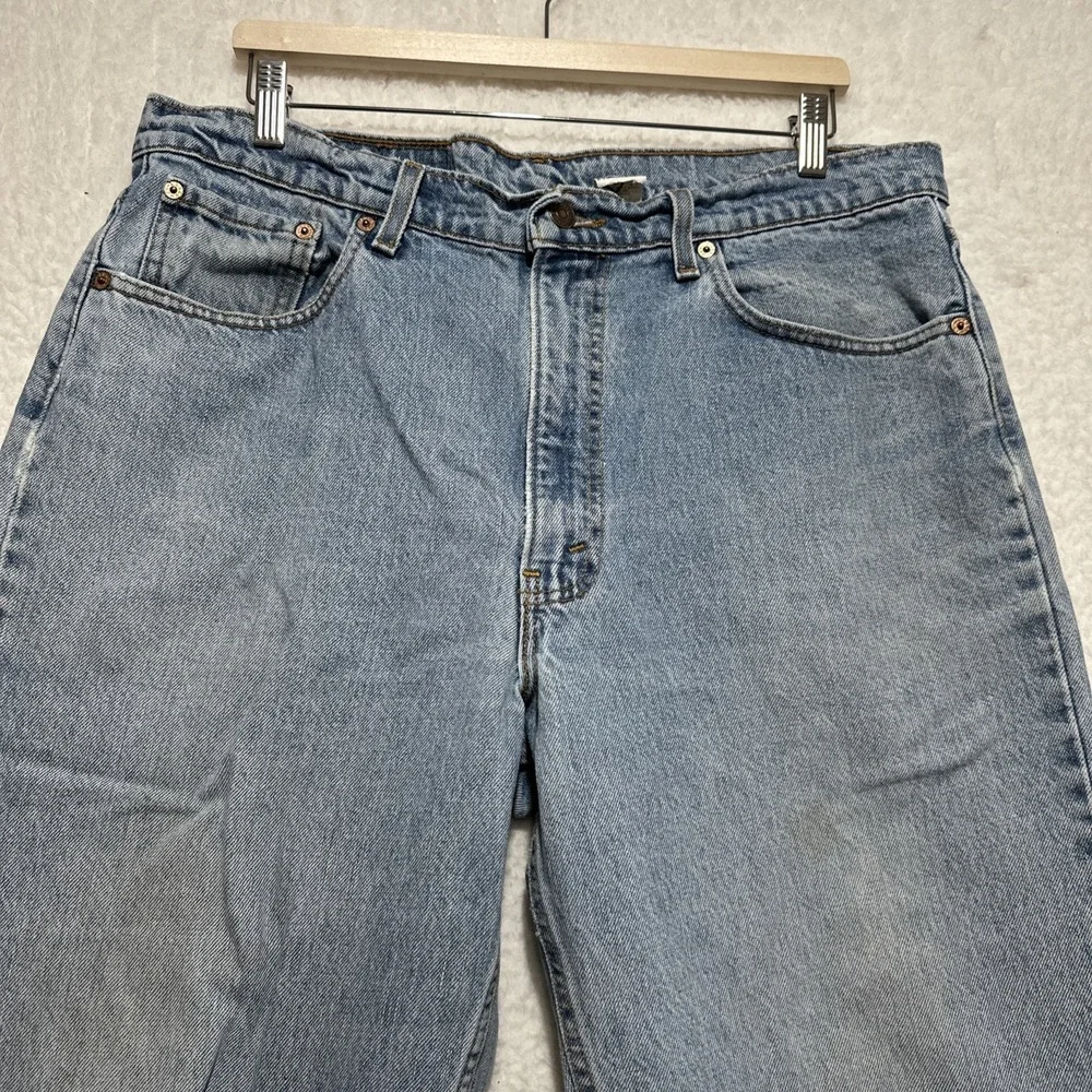 Levi's‎ 550 Vintage Y2K Relaxed Fit Light Wash Jeans Size 36 Made In USA